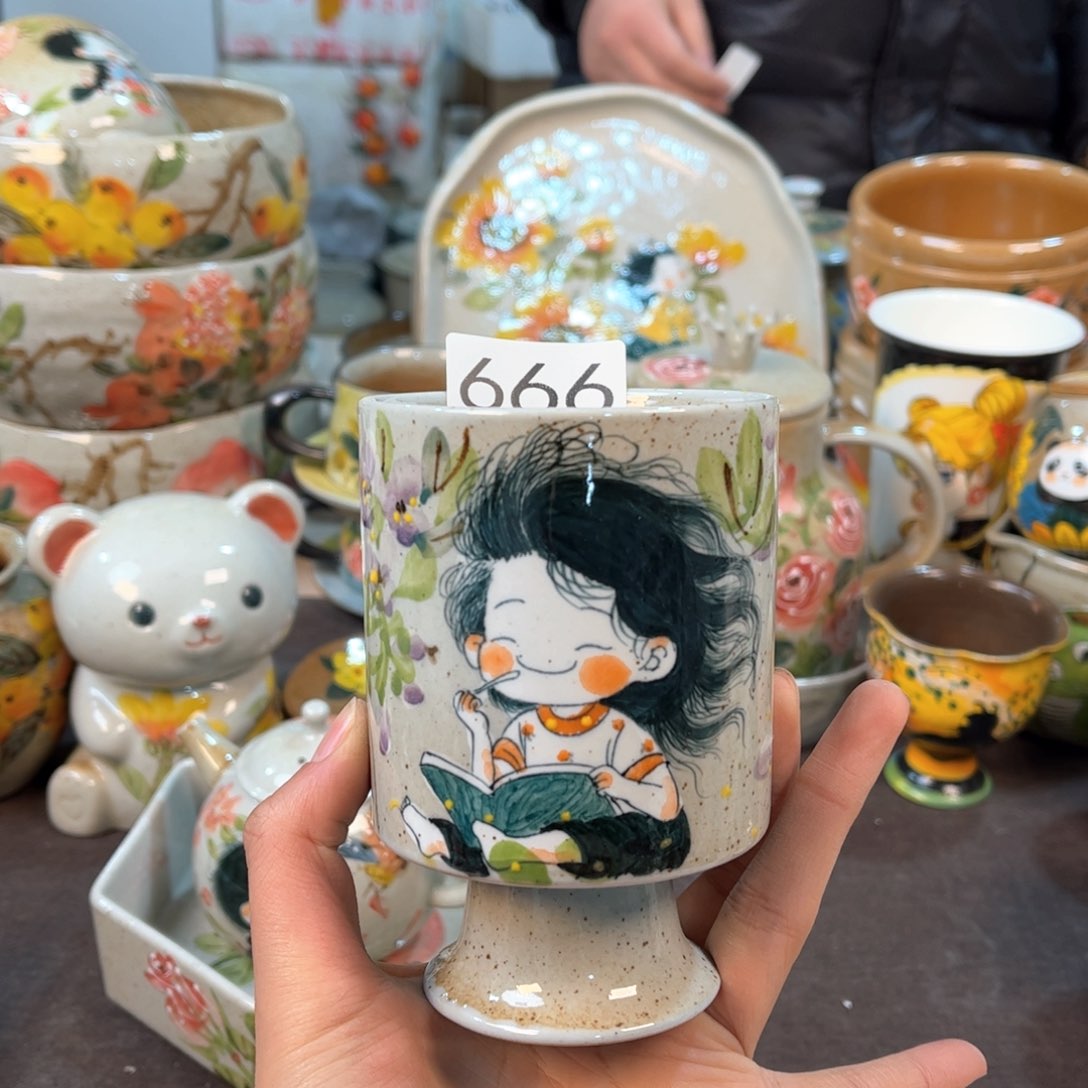 景德镇陶瓷手工杯