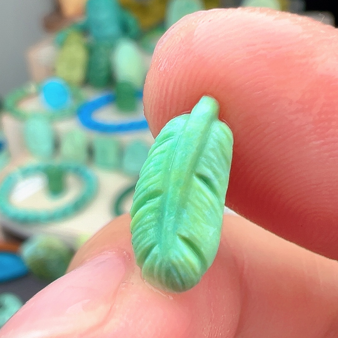 绿松石未镶嵌主播万珍