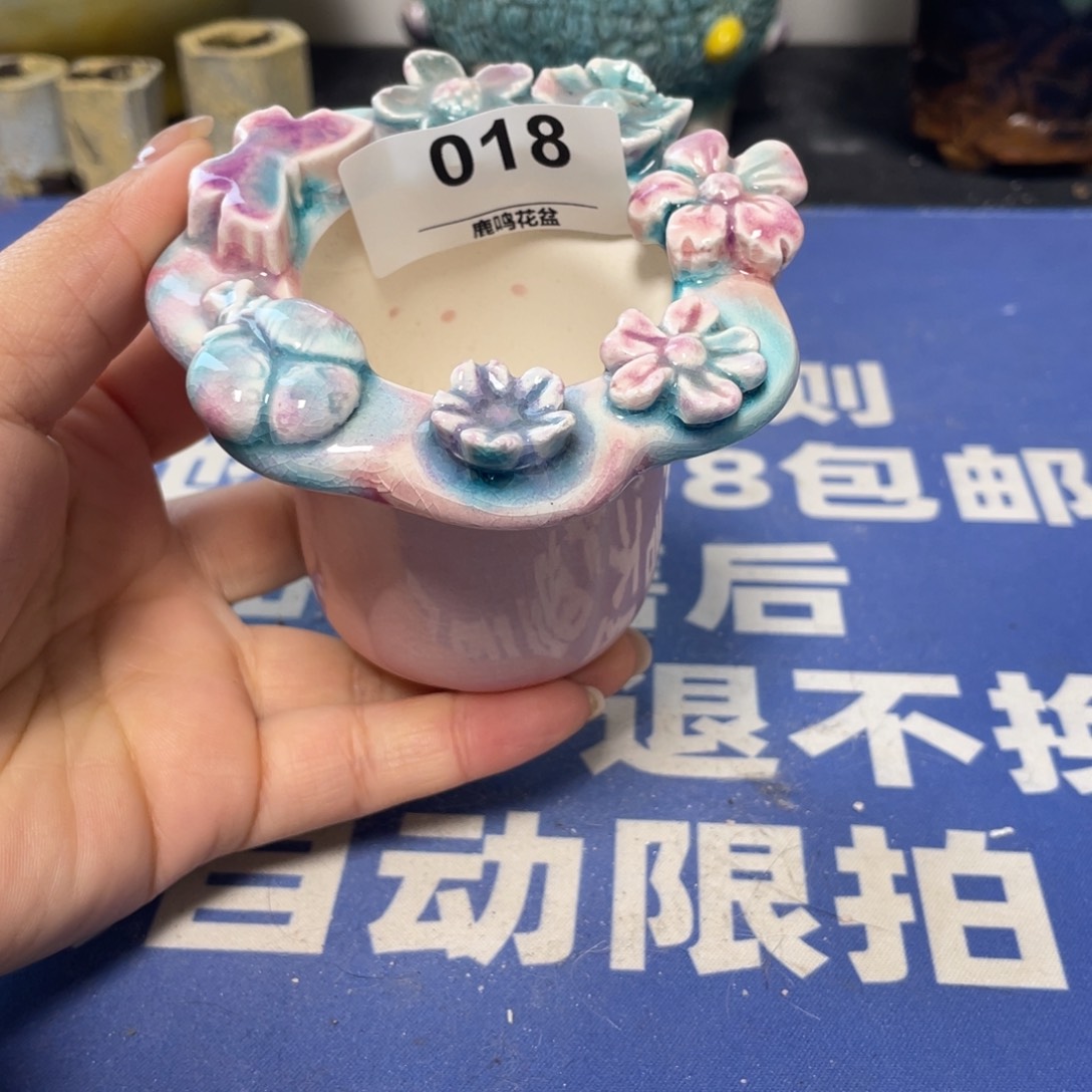 微瑕陶艺多肉花盆18