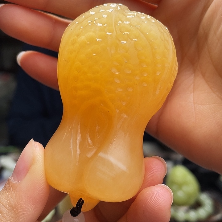 石英质玉挂件未镶嵌定制发货