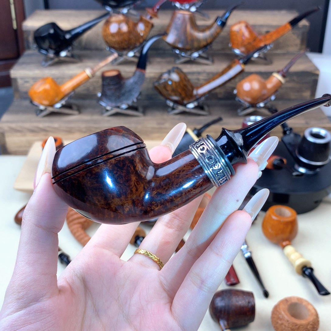 A***a高品质石楠木烟斗