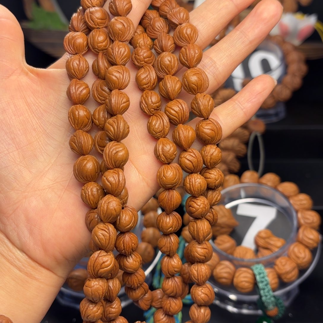 桃核吊坠沙*思野生玉龙脊10脖挂