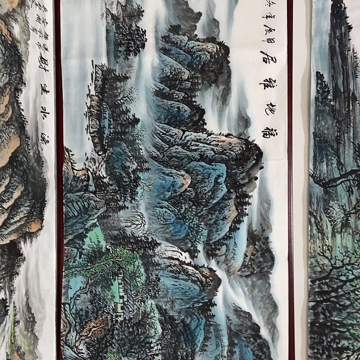 三个张画廊直播间！不带框