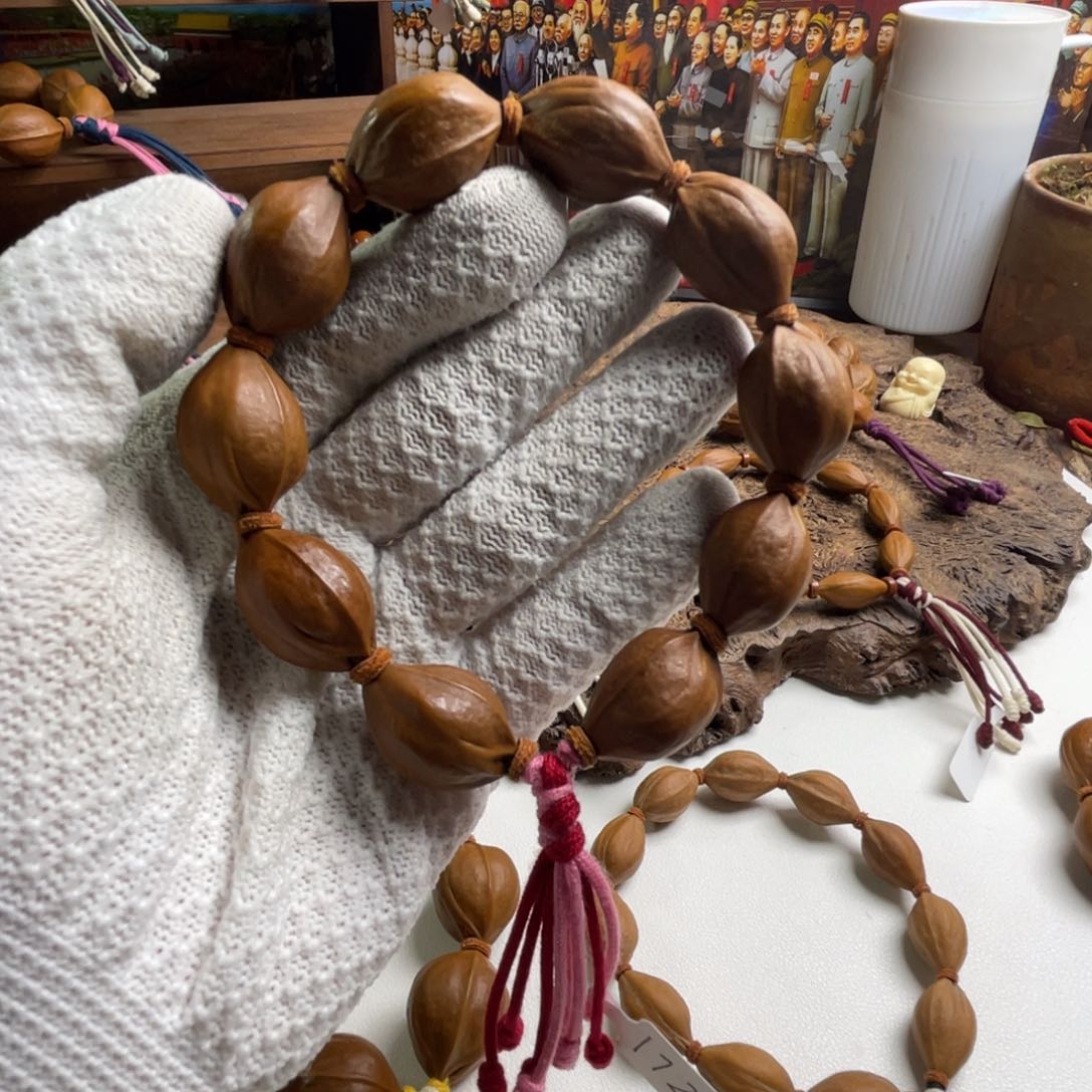 手串/手链橄榄核锦沄-1726原生态梅林铁核