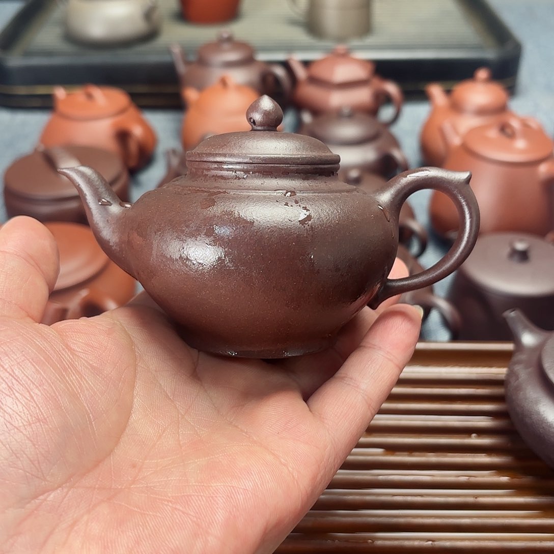 紫砂茶壶全手工笑樱
