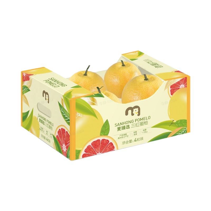 麦臻选三红蜜柚 5kg