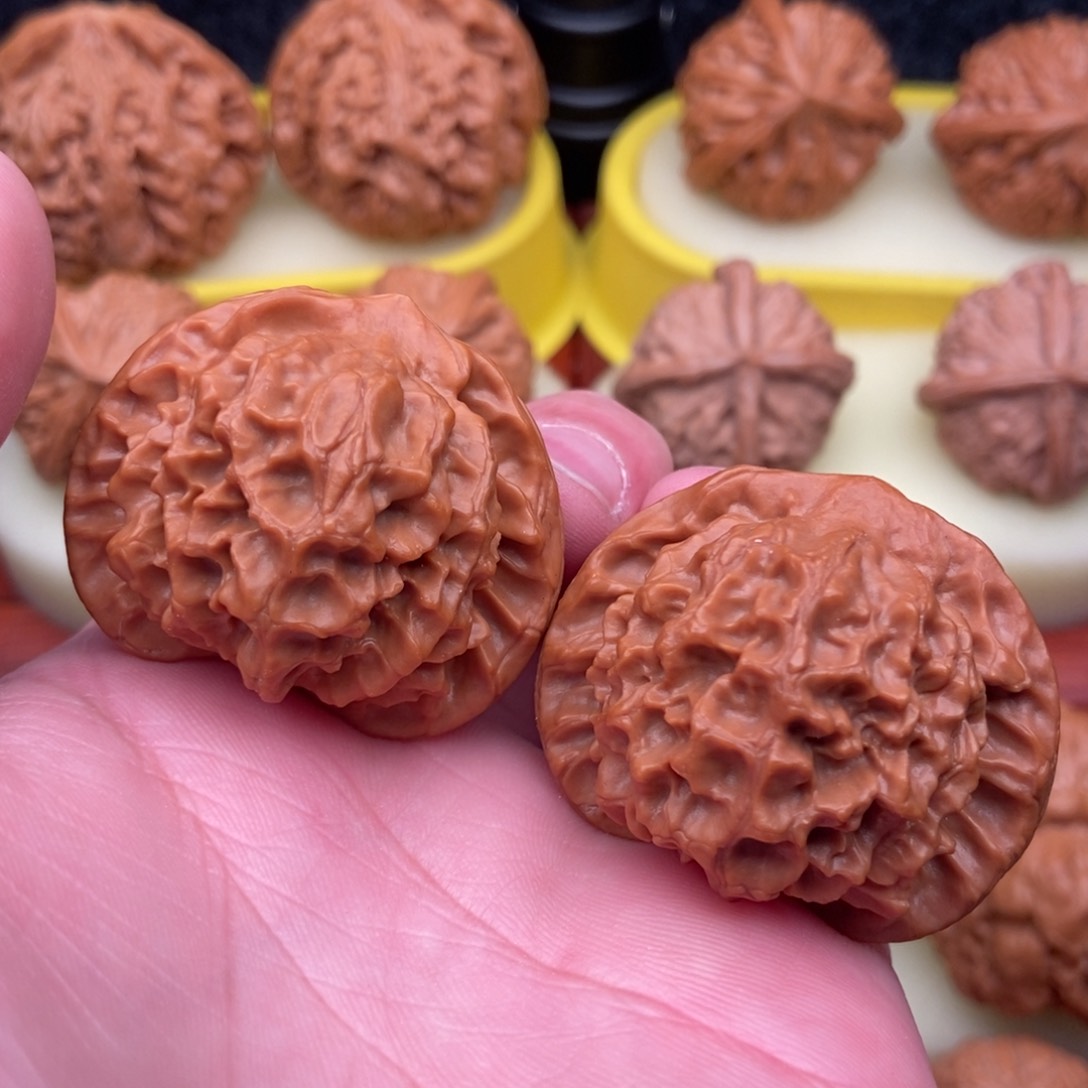 文玩核桃把件毕业龙鳞宝象花41 