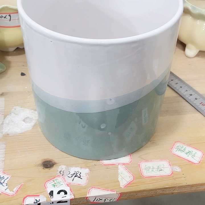 花盆陶瓷款式12包邮