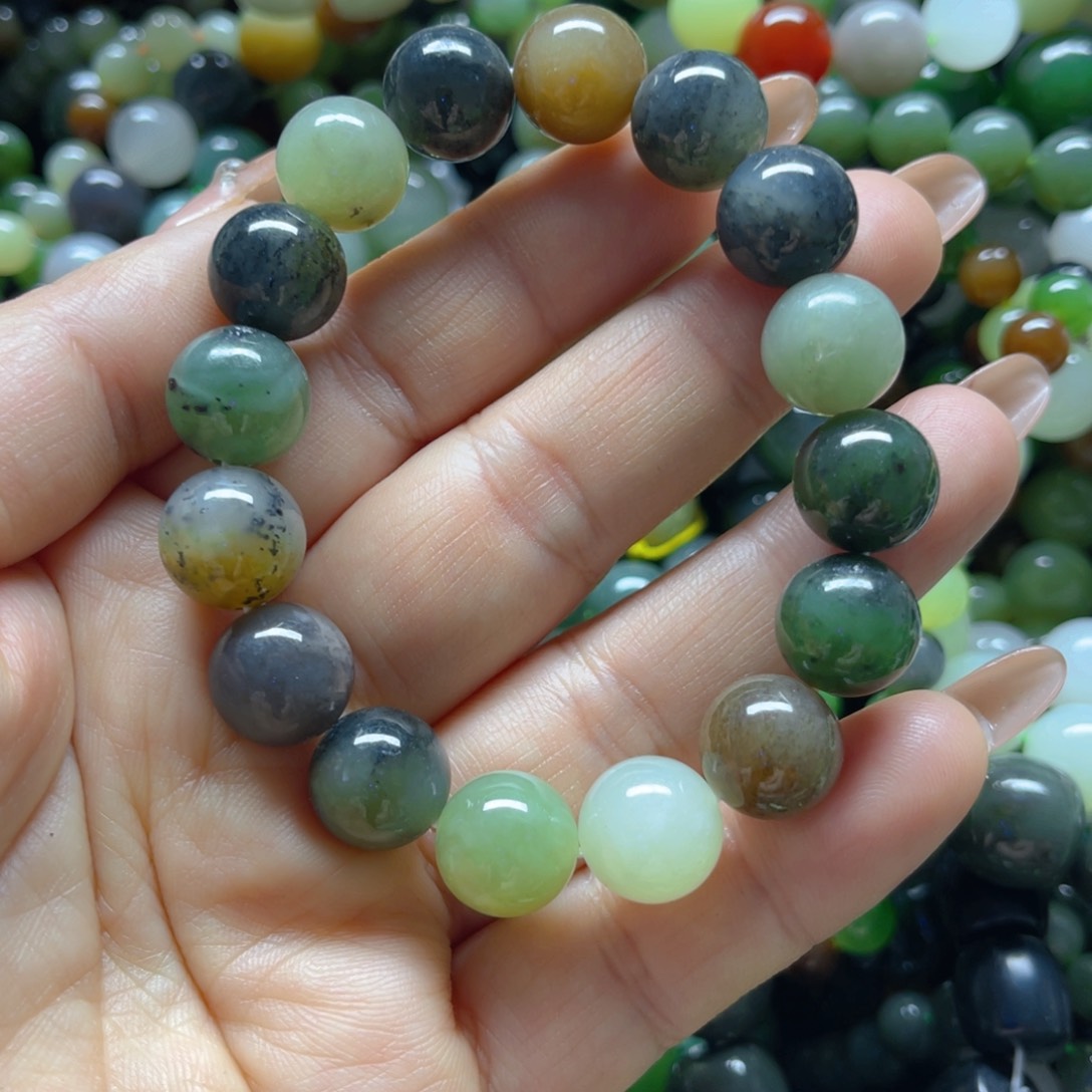 和田玉手链未镶嵌