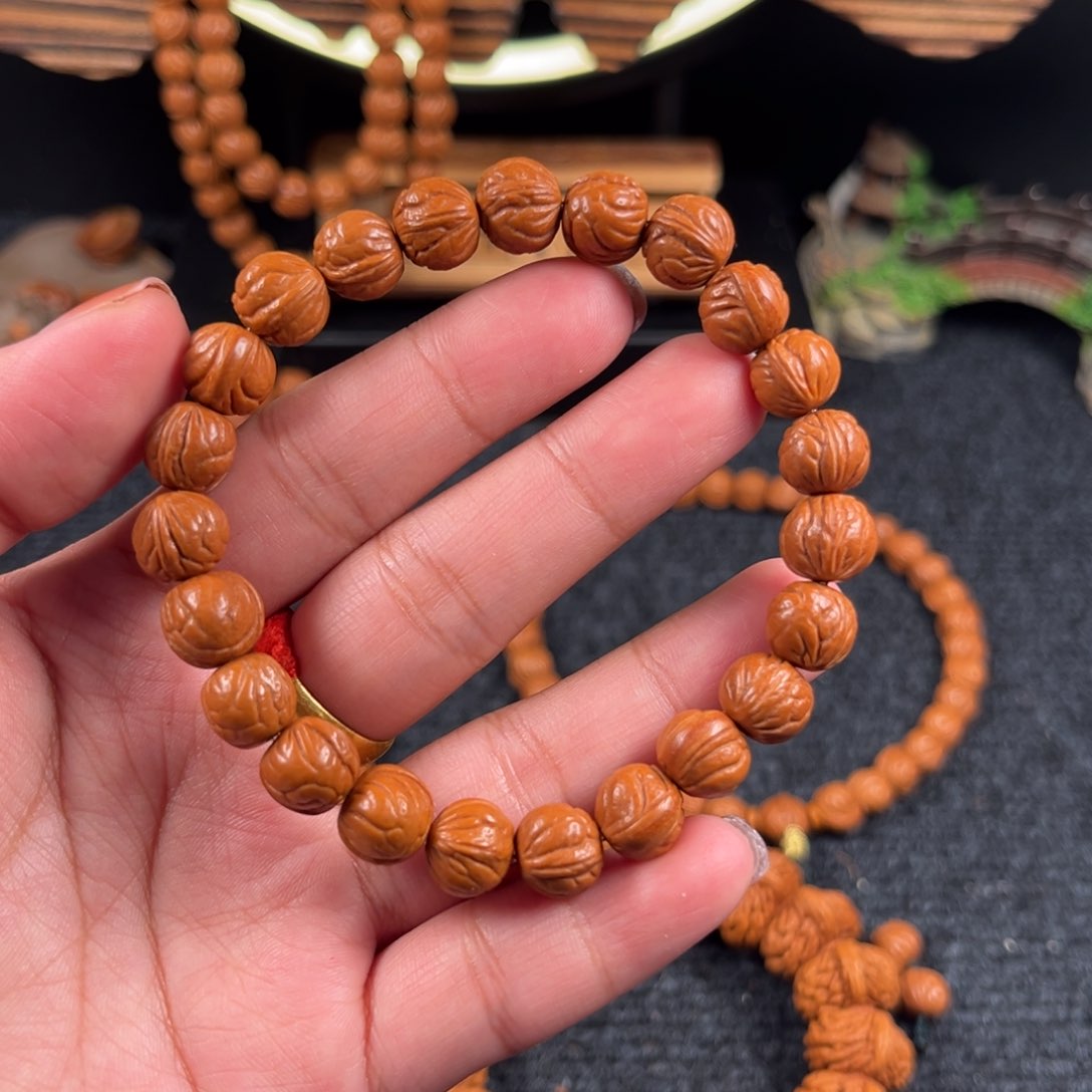 桃核手串F5链接手串