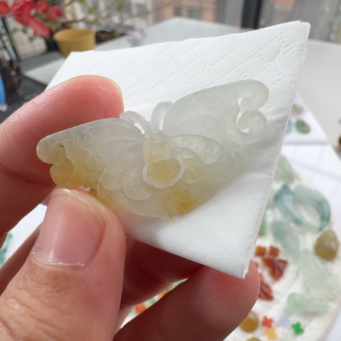 定制翡翠未镶嵌定制翡翠毛货不退不换