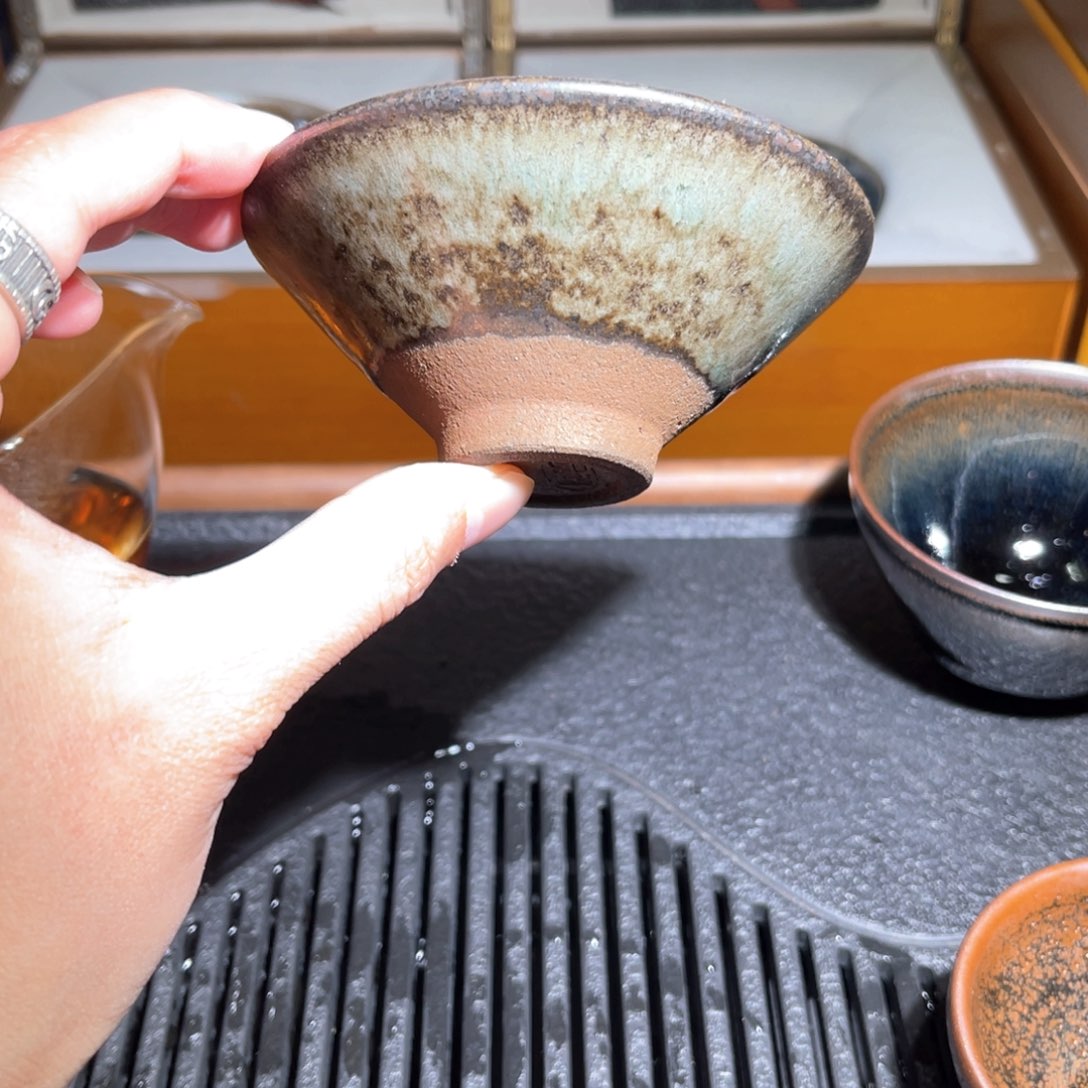 茶盏孤品龙窑柴烧建盏