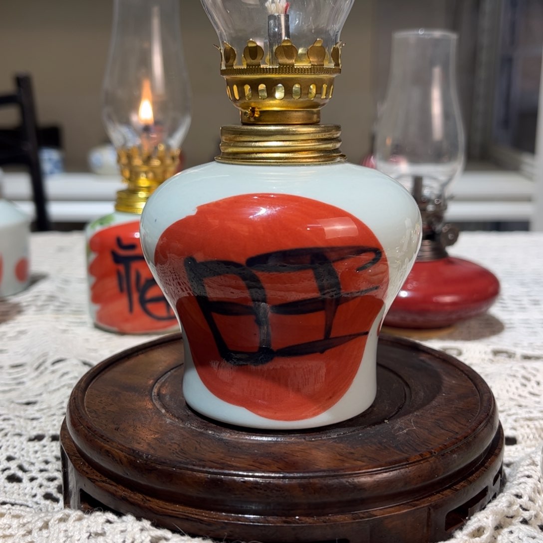 摆件景德镇陶瓷香薰灯