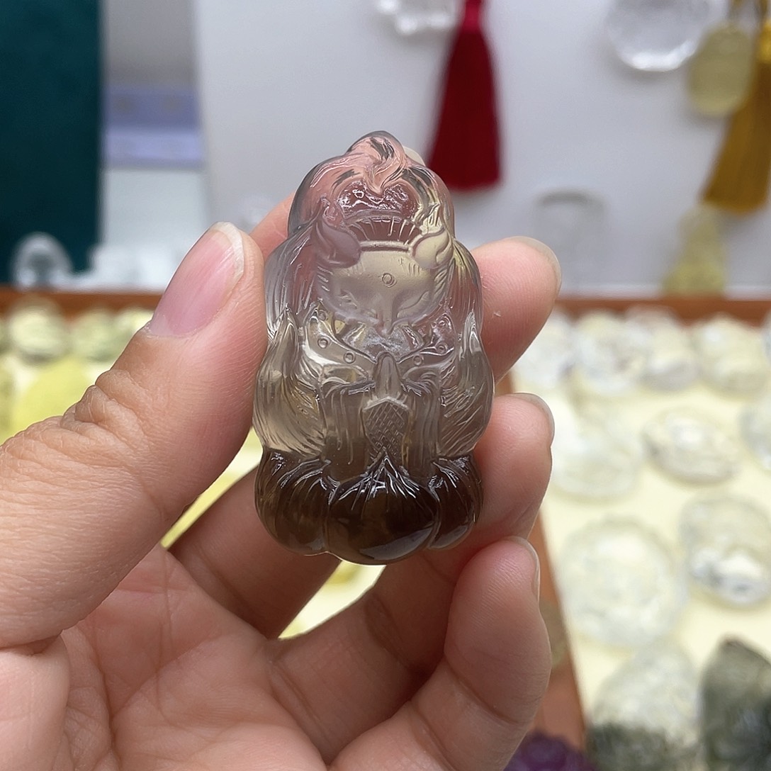 水晶吊坠(赠链)未镶嵌起**星
