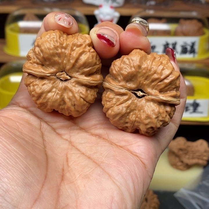 文玩核桃吊坠大**-38蛤蟆头