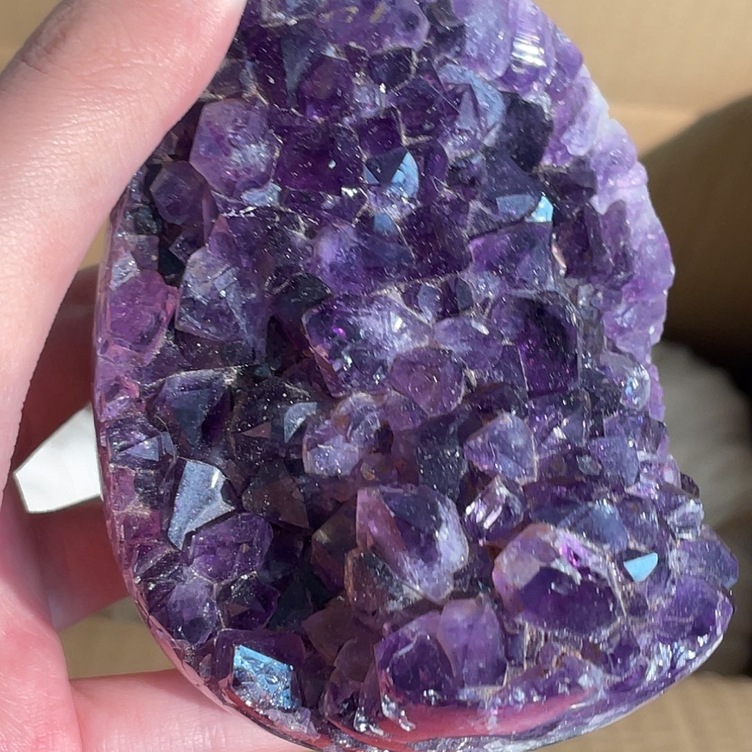 未镶嵌手串水晶紫晶镇36号