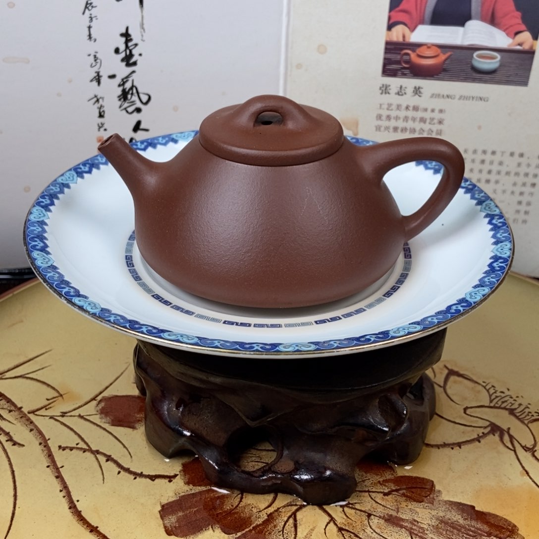 紫砂茶壶五号井底槽清老母亲制作容量150