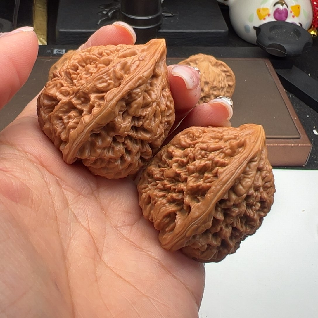 文玩核桃把件凤凰台40