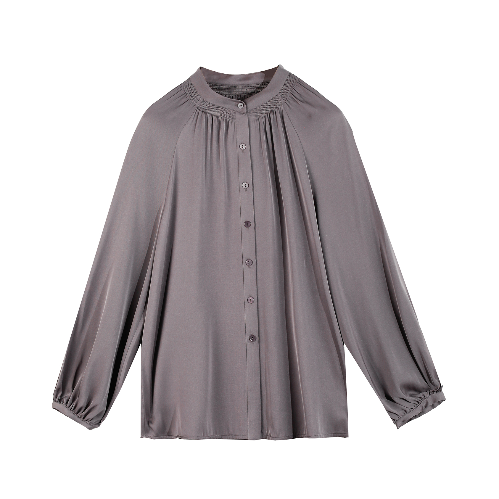 【苏大美】法式复古褶皱上衣YJHY-H921322