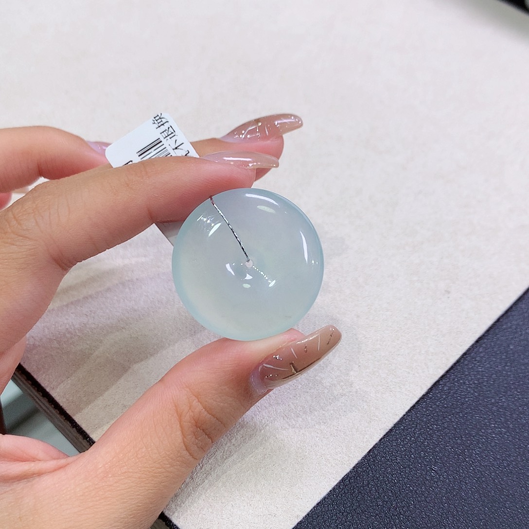 翡翠未镶嵌吊坠(不含链)28.9-6