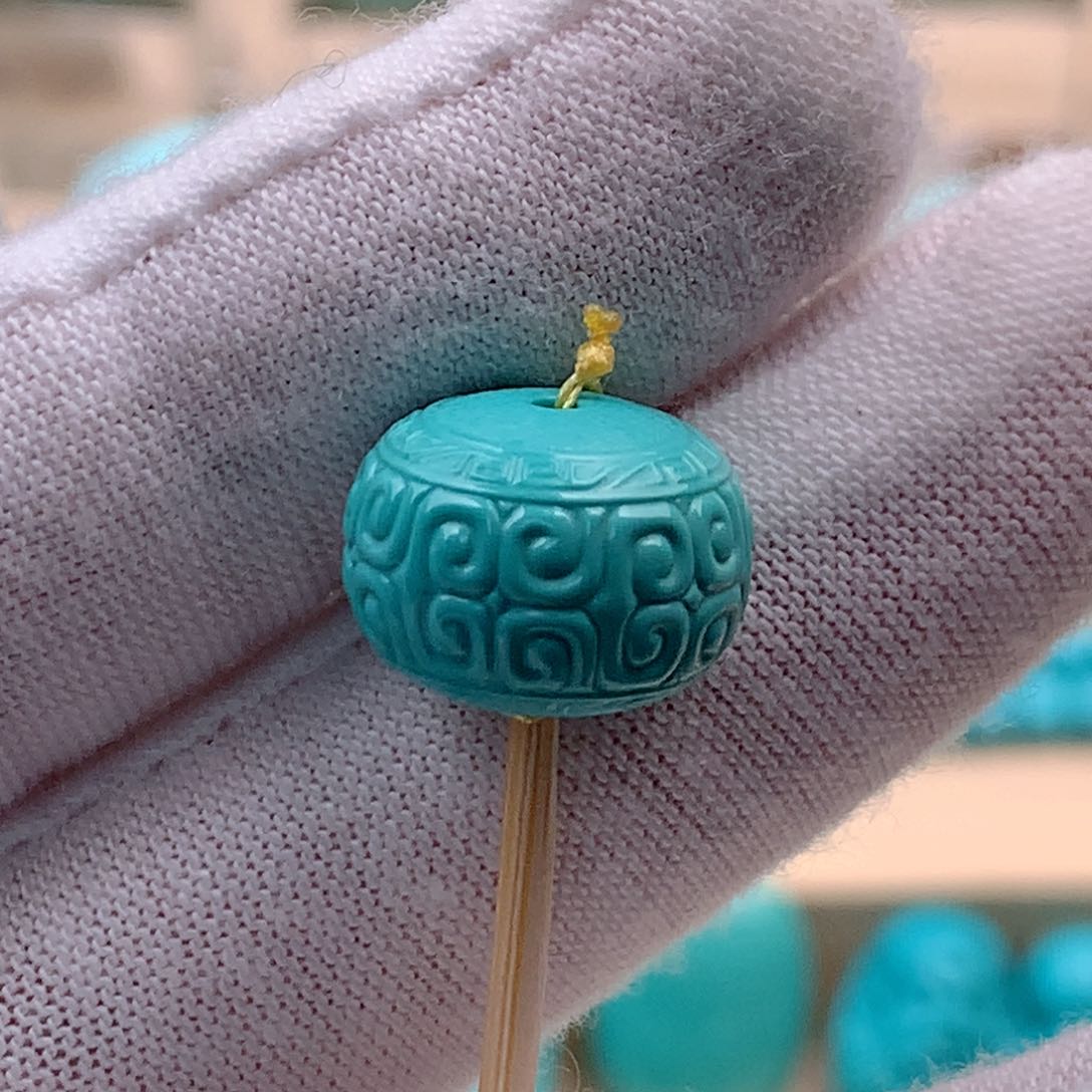 未镶嵌绿松石珠宝奇石