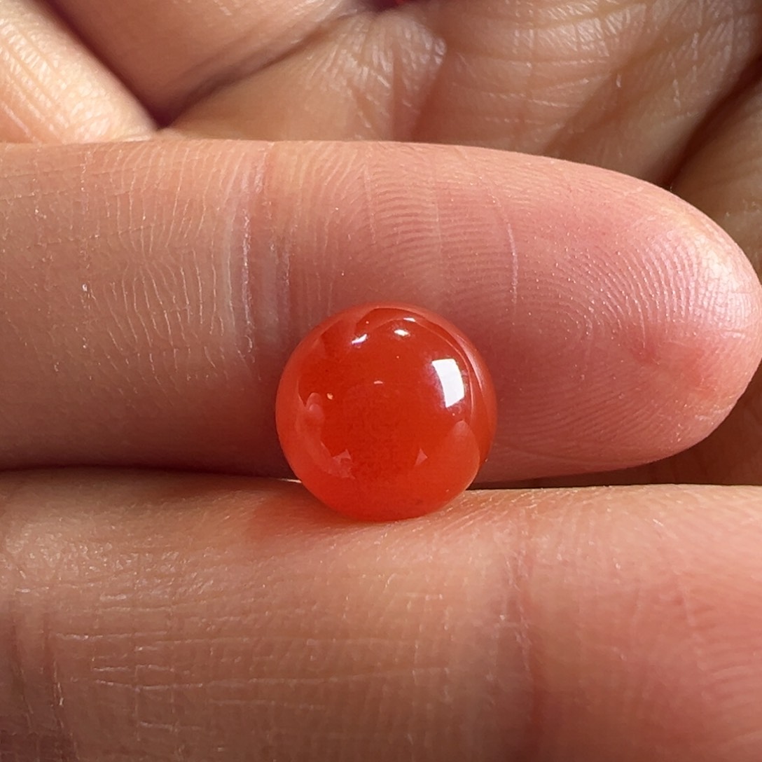 南红玛瑙圆珠8.7未镶嵌