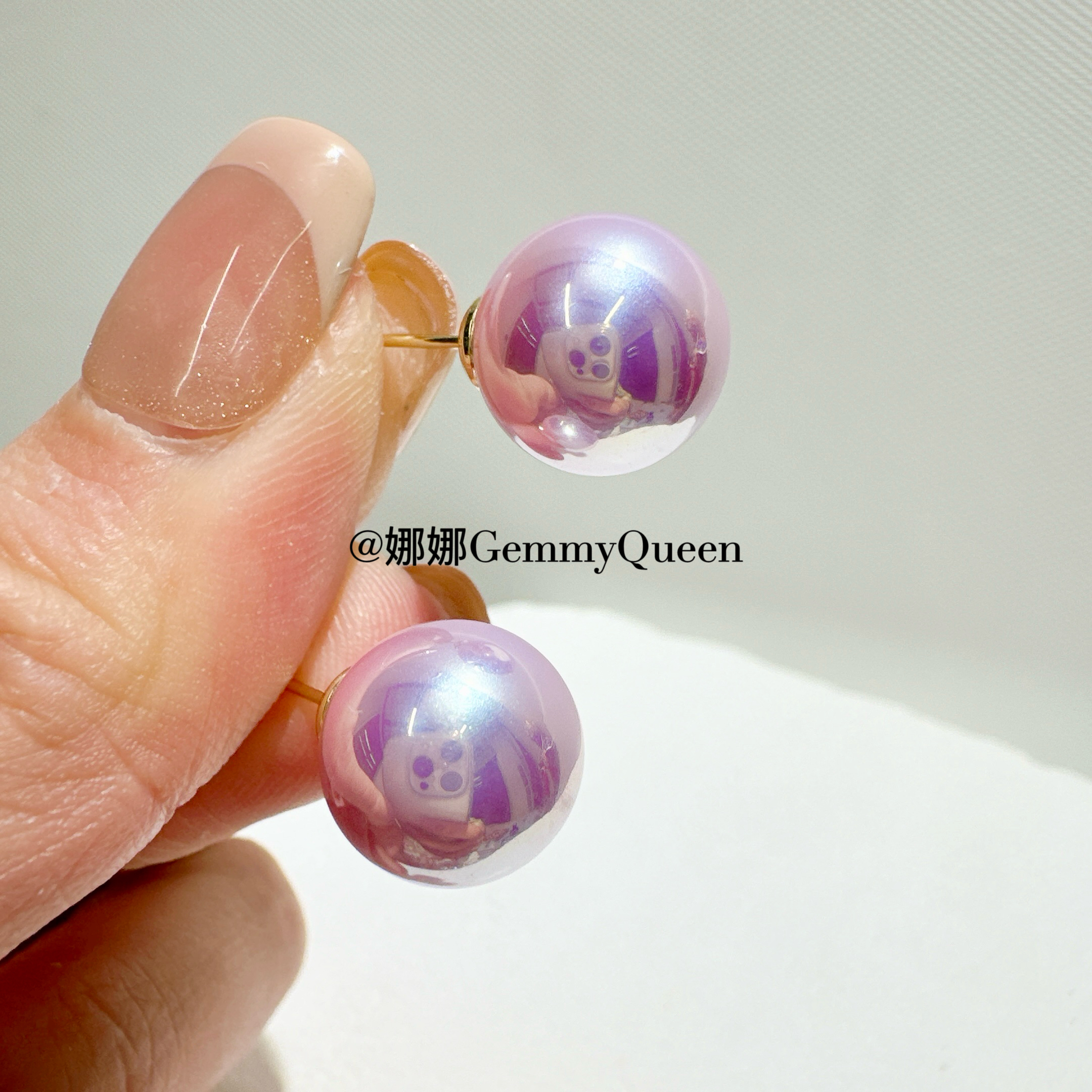铜合金仿珍珠耳饰 娜娜GemmyQueen耳环GQ04383