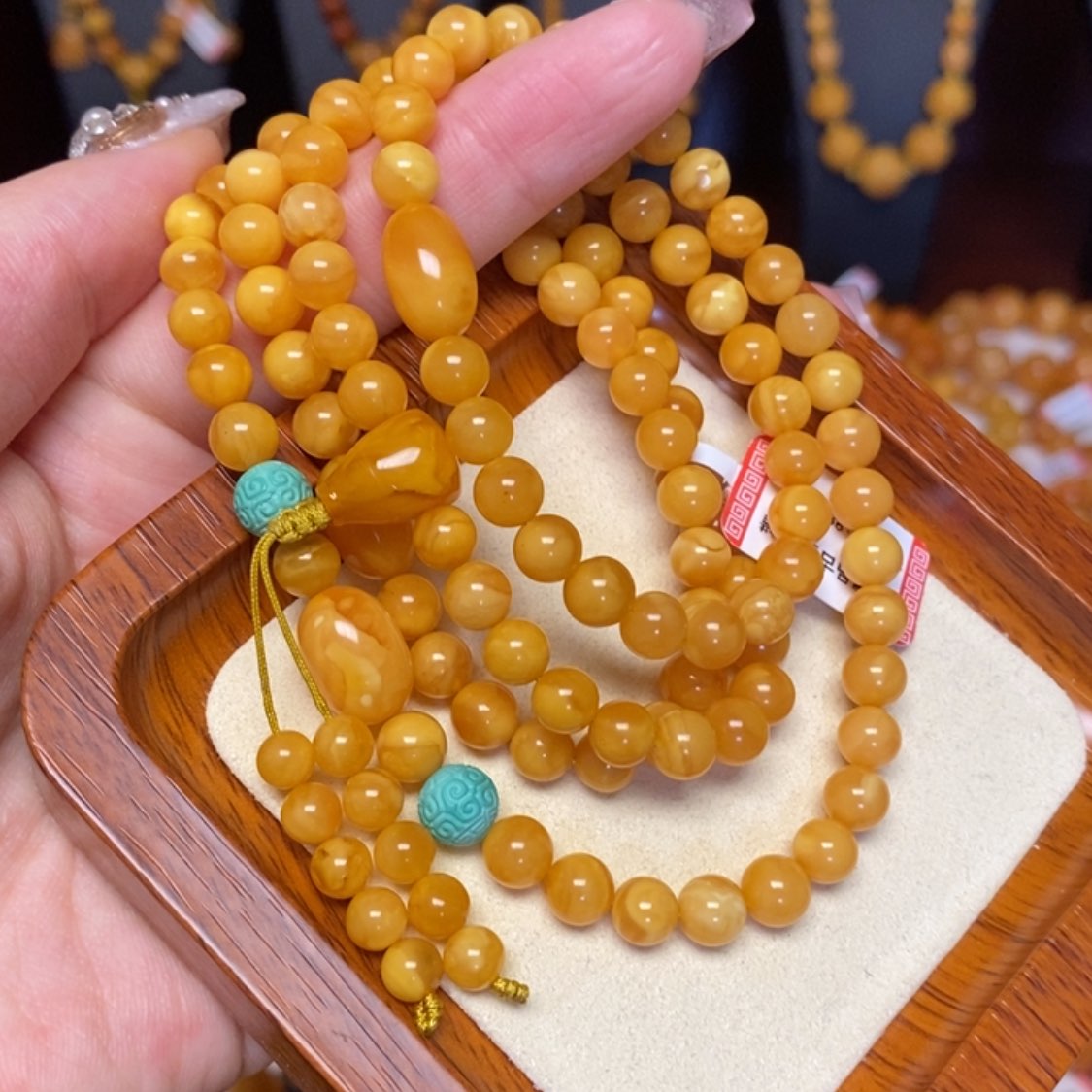 【闪购商品】蜜蜡手链未镶嵌手串