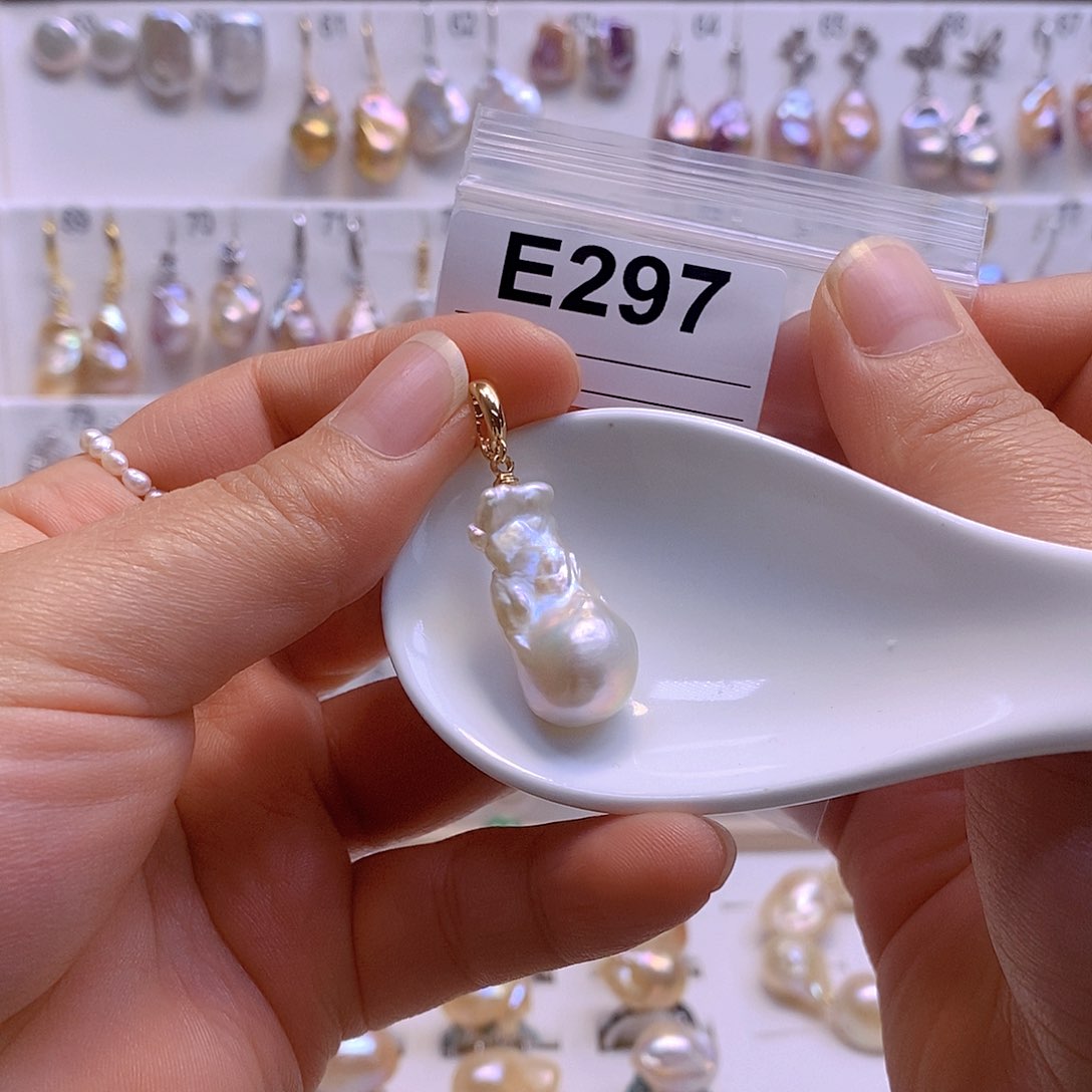 淡水珍珠颈饰银S925镶嵌