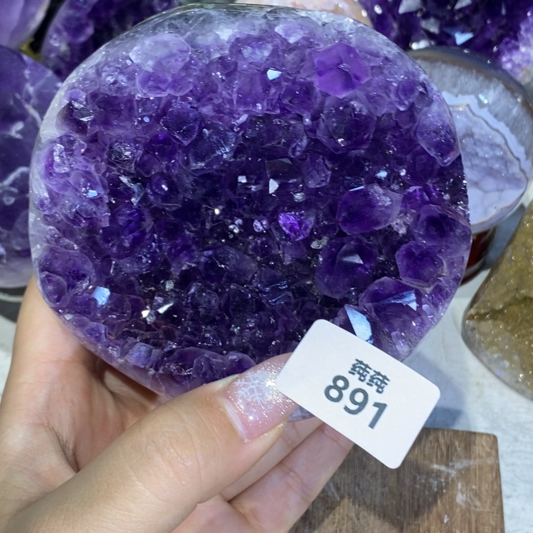 紫晶未镶嵌大型摆件（非配饰）全抛窝窝