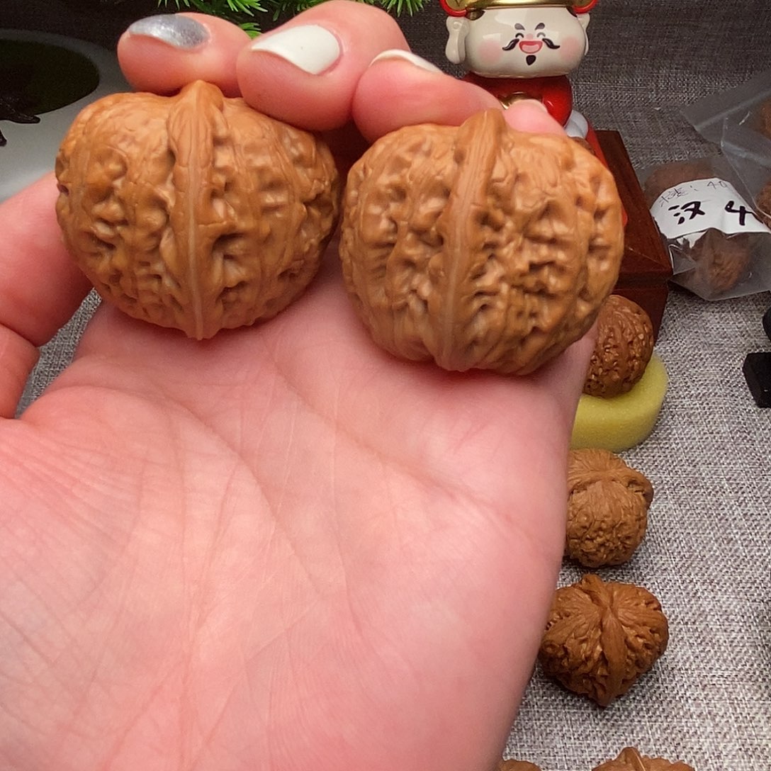 把件文玩核桃元宝39全品