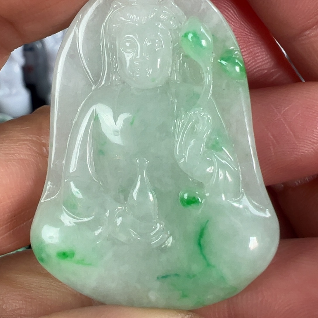 大***T翡翠未镶嵌手镯天然翡翠挂件