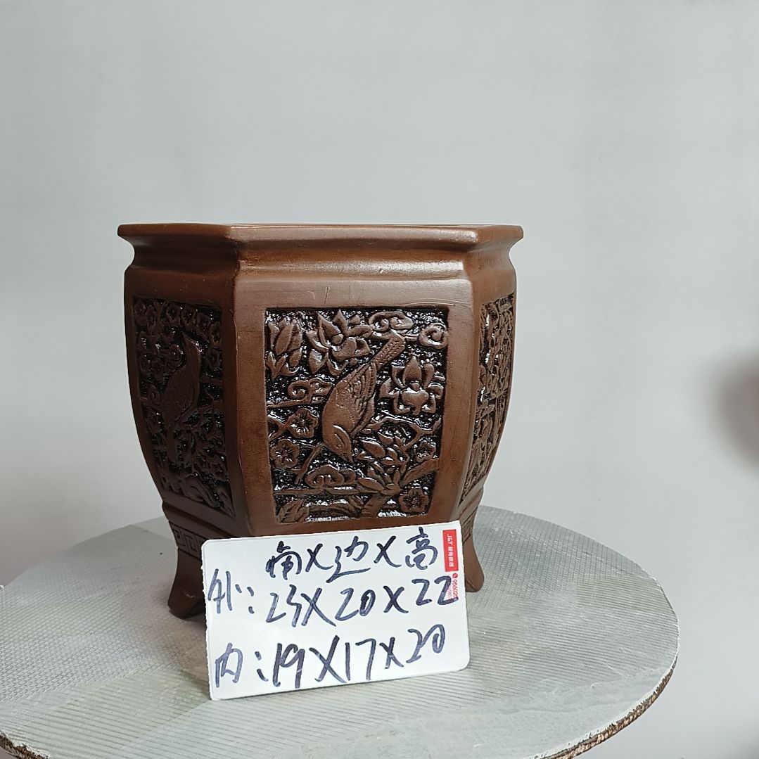 花盆，1厘米左右尺寸差距，有色差