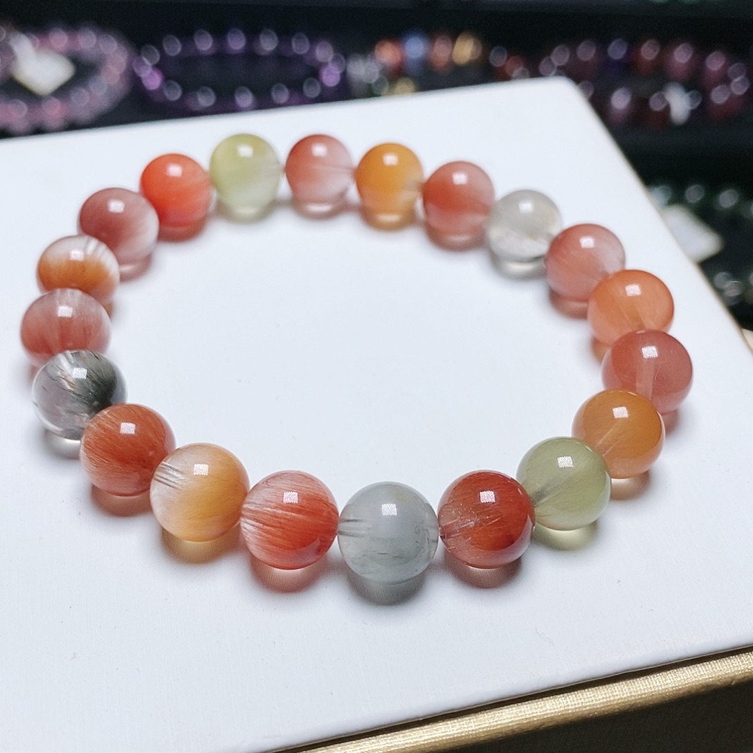 水晶手串未镶嵌手串9.6