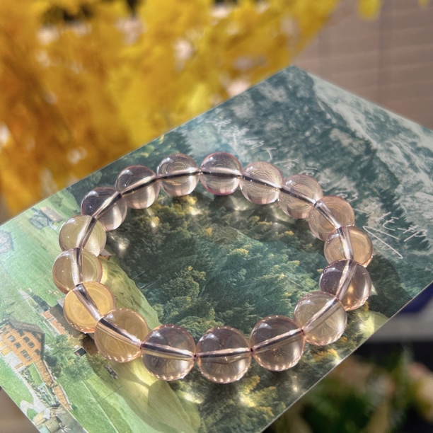 A839 卡12粉水泊手串[多样性发一]