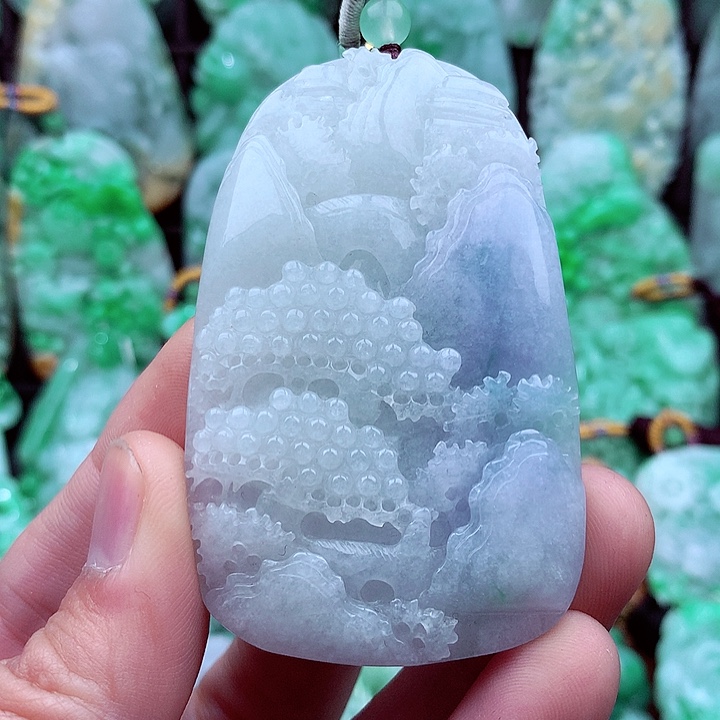 翡翠吊坠(不含链)未镶嵌