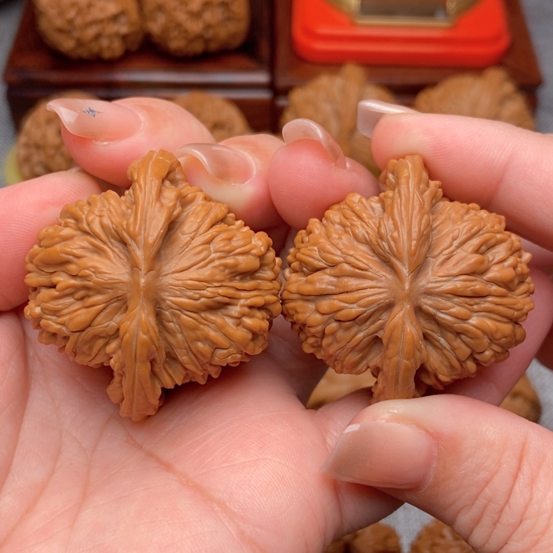 文玩核桃把件43全品四座楼