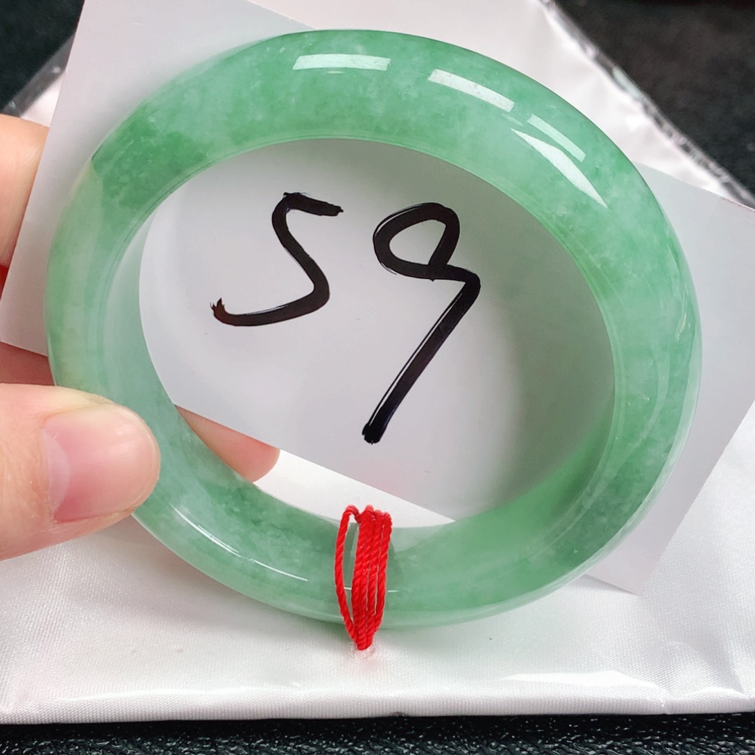 翡翠手镯未镶嵌59正