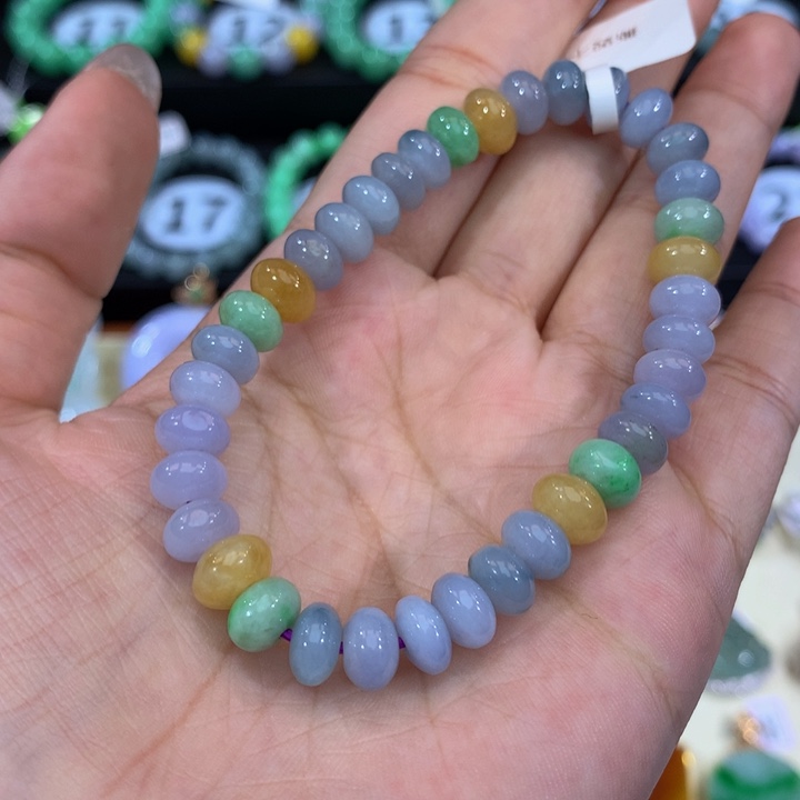 未镶嵌手链翡翠雪*翡翠