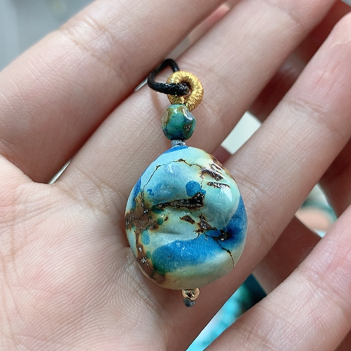 绿松石珠宝奇石未镶嵌