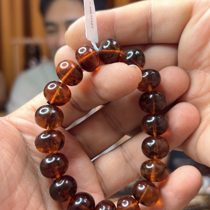 琥珀裸石未镶嵌抚顺7-5