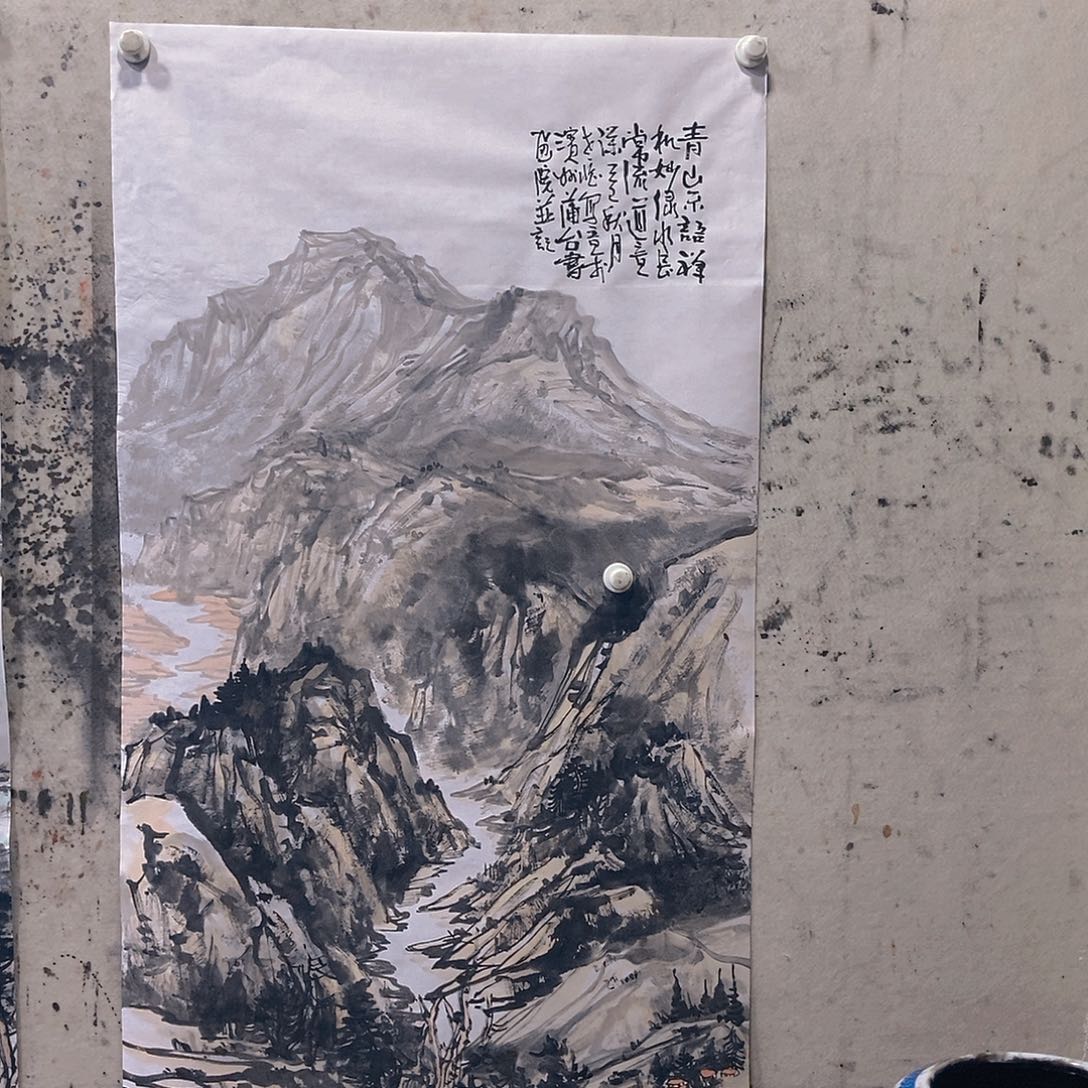 阿***哥国画刘加强老师作品