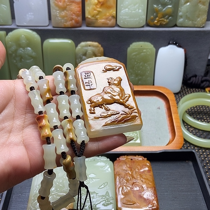 生肖牛拍一物一拍