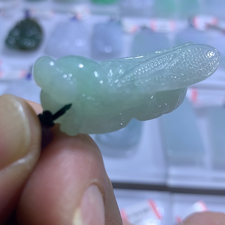 翡翠未镶嵌颈饰天然翡翠A货吊坠