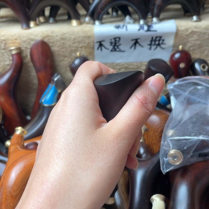 大果紫檀（缅甸花梨）实木绳一条红