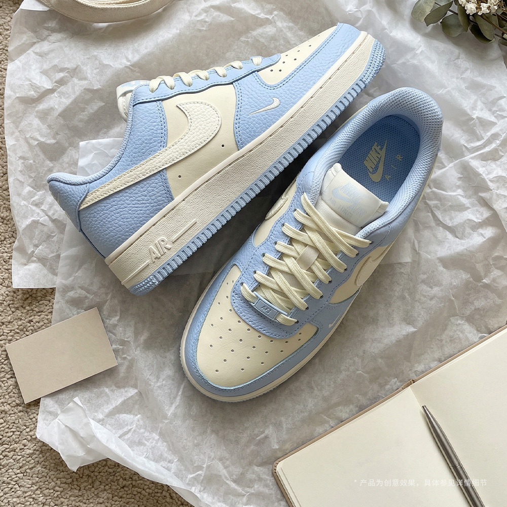 【补贴】NIKE耐克女子AIR FORCE 1空军冰雪奇缘百搭板鞋IV3222-400