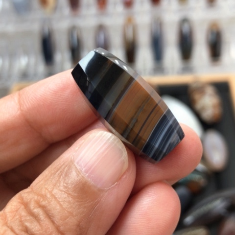 未镶嵌玛瑙/玉髓珠宝半成品