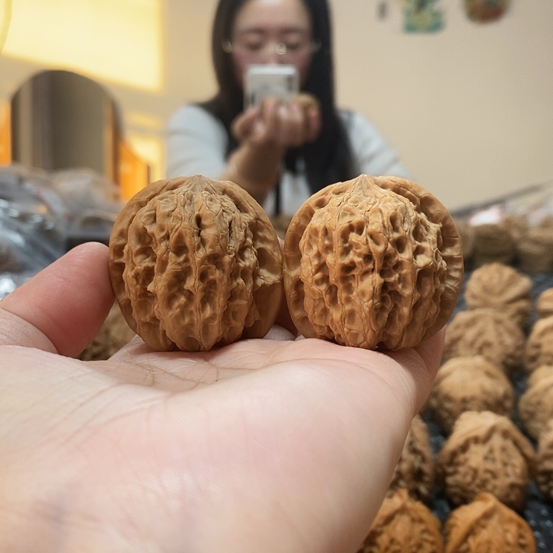 桃核吊坠雨花石38黄