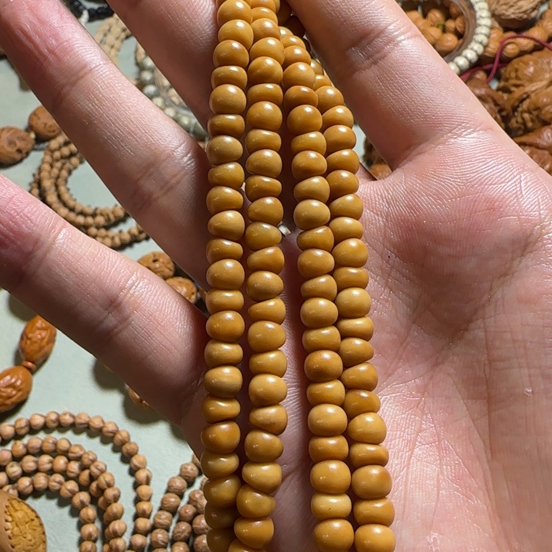 朱***。星月菩提手串龙脊菩提