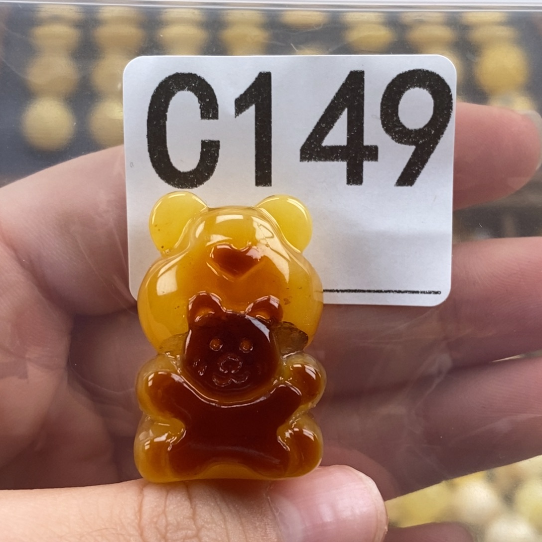 琥珀未镶嵌珠宝奇石